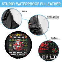Nakatomi Plaza Christmas Spare Tire Cover Funny Santa Gun Cosplay Xmas - Wonder Print Shop