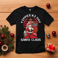 Nakatomi Plaza Christmas T Shirt Yippee Ki Yay Santa Claus - Wonder Print Shop