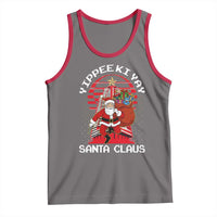 Nakatomi Plaza Christmas Tank Top Yippee Ki Yay Santa Claus - Wonder Print Shop