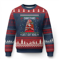 Nakatomi Plaza Xmas Ugly Christmas Sweater Just Got Real - Wonder Print Shop