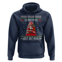 Nakatomi Plaza Christmas Hoodie Just Got Real - Wonder Print Shop