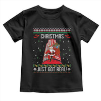 Nakatomi Plaza Christmas Toddler T Shirt Just Got Real - Wonder Print Shop