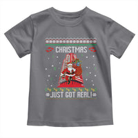 Nakatomi Plaza Christmas Toddler T Shirt Just Got Real - Wonder Print Shop