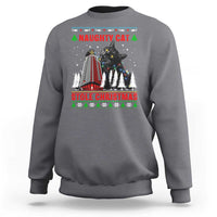 Nakatomi Plaza Christmas Sweatshirt Funny Catzilla Monster Xmas - Wonder Print Shop