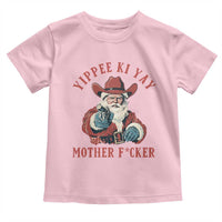 Yippee Ki Yay Mother Fcker Toddler T Shirt Funny Santa Gun Christmas - Wonder Print Shop