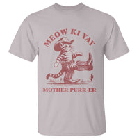 Funny Cowboy Cat T Shirt Western Rodeo Meow Ki Yay Mother Purrer - Wonder Print Shop
