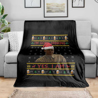 Charlie Hunnam Ed Gein Throw Blanket I Am Going Drinking Yes I Am Christmas - Wonder Print Shop