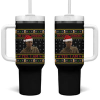 Charlie Hunnam Ed Gein Tumbler With Handle I Am Going Drinking Yes I Am Christmas - Wonder Print Shop