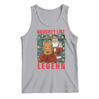 Santa Christmas Movie Funny Tank Top Naughty List Legend - Wonder Print Shop
