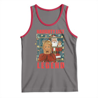 Santa Christmas Movie Funny Tank Top Naughty List Legend - Wonder Print Shop