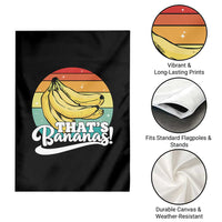 That's Bananas Garden Flag Funny Banana Lover Saying - Wonder Print Shop