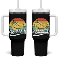 That's Bananas Tumbler With Handle Funny Banana Lover Saying - Wonder Print Shop
