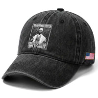 Sojourner Truth Quote Washed Cotton Baseball Cap Black History Month