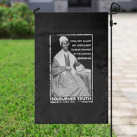 Sojourner Truth Quote Garden Flag Black History Month Strong Woman
