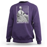 Sojourner Truth Quote Sweatshirt Black History Month Strong Woman