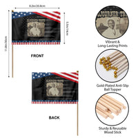 Sojourner Truth Patriotic Handheld Flag African American Historical Hero