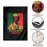 Sojourner Truth Garden Flag Black History Month