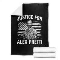 Justices for Alex Pretti Throw Blanket Resist Abolish ICE Protest