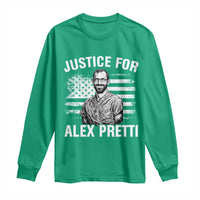 Justices for Alex Pretti Long Sleeve Shirt Resist Abolish ICE Protest