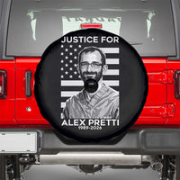 Justices for Alex Pretti Spare Tire Cover Resist ICE Immigration Deportation Protest Minnesota