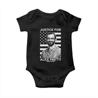 Justices for Alex Pretti Baby Onesie Resist ICE Immigration Deportation Protest Minnesota