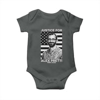 Justices for Alex Pretti Baby Onesie Resist ICE Immigration Deportation Protest Minnesota