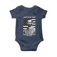 Justices for Alex Pretti Baby Onesie Resist ICE Immigration Deportation Protest Minnesota