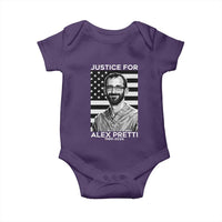 Justices for Alex Pretti Baby Onesie Resist ICE Immigration Deportation Protest Minnesota