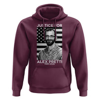 Justices for Alex Pretti Hoodie Resist ICE Immigration Deportation Protest Minnesota