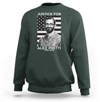 Justices for Alex Pretti Sweatshirt Resist ICE Immigration Deportation Protest Minnesota