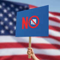 Anti ICE Protest Sign No ICE Protest Symbol Anti Immigration Enforcement