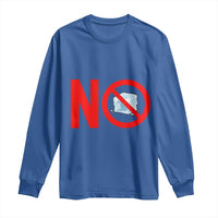 Anti ICE Long Sleeve Shirt No ICE Protest Symbol Anti Immigration Enforcement