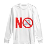 Anti ICE Long Sleeve Shirt No ICE Protest Symbol Anti Immigration Enforcement