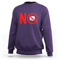 Anti ICE Sweatshirt No ICE Protest Symbol Anti Immigration Enforcement
