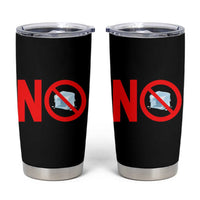 Anti ICE Tumbler Cup No ICE Protest Symbol Anti Immigration Enforcement