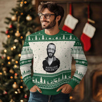 Justices for Alex Pretti Ugly Christmas Sweater Anti ICE Immigration Protest Human Rights