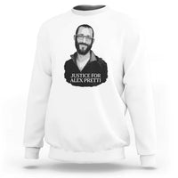 Justices for Alex Pretti Sweatshirt Anti ICE Immigration Protest Human Rights