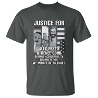 Justice for Alex and Renee T Shirt Anti ICE Immigration Protest Human Rights