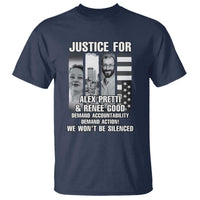 Justice for Alex and Renee T Shirt Anti ICE Immigration Protest Human Rights