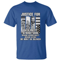 Justice for Alex and Renee T Shirt Anti ICE Immigration Protest Human Rights