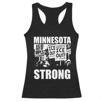 Minnesota Resist Anti ICE Immigration Protest Racerback Tank Top Bruce Streets Of Minneapolis Right Now