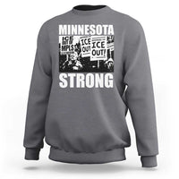 Minnesota Resist Anti ICE Immigration Protest Sweatshirt Bruce Streets Of Minneapolis Right Now