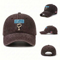 Fight Ignorance Not Immigrants Washed Cotton Baseball Cap Antiracist Human Rights Political Protest Anti ICE