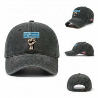 Fight Ignorance Not Immigrants Washed Cotton Baseball Cap Antiracist Human Rights Political Protest Anti ICE