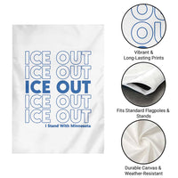 ICE Out Garden Flag I Stand With Minnesota Minneapolis Anti ICE