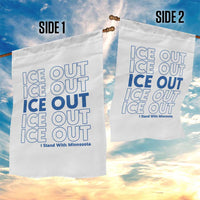 ICE Out Garden Flag I Stand With Minnesota Minneapolis Anti ICE