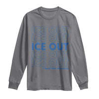 ICE Out Long Sleeve Shirt I Stand With Minnesota Minneapolis Anti ICE