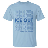 ICE Out T Shirt I Stand With Minnesota Minneapolis Anti ICE