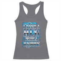 I Need A Hug from A Baddie Racerback Tank Top Funny Flirty Meme