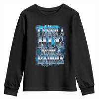I Need A Hug from A Baddie Youth Sweatshirt Funny Flirty Meme